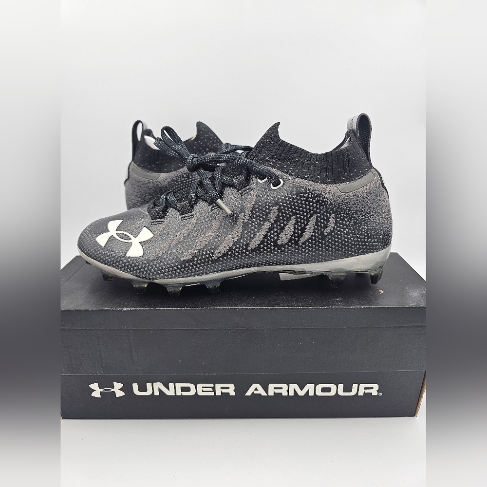 Under Armour Spotlight Lux MC 'Black' Football Cleats Men's Size 8
